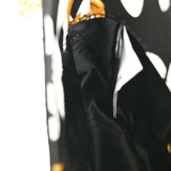 VERSACE GIANNI COUTURE Logo Chain Mini Shoulder Bag PVC Leather Gold 73RJ371 - Picture 5 of 15